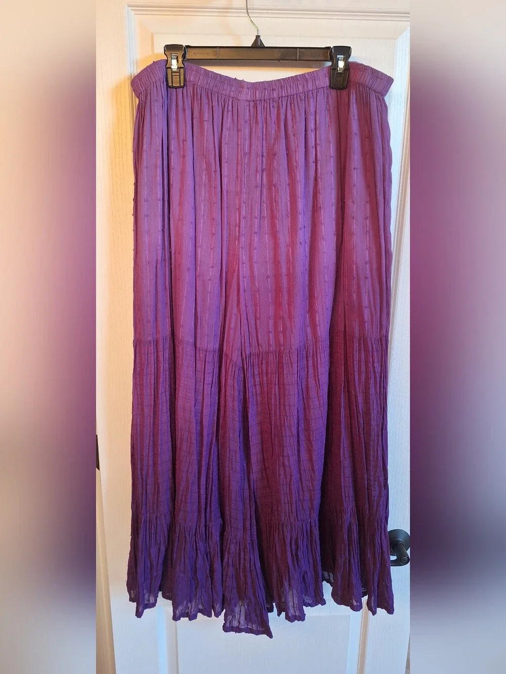 Ombre Set Sleeveless Purple Tie-Hem Tank Top With Matching Pants